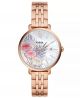 Fossil - Jacqueline Three-Hand Date Rose Gold-Tone Stainless Steel Watch 36mm