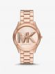 Michael Kors - Oversized Slim Runway Rose Gold-Tone Watch